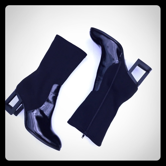 Jeffrey Campbell Shoes - Jeffrey Campbell Hollow Heel Lightweight Boots